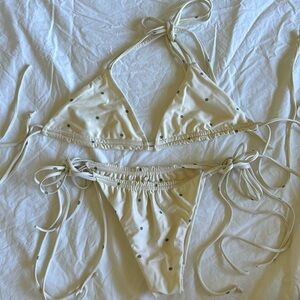 Aila Blue String Bikini